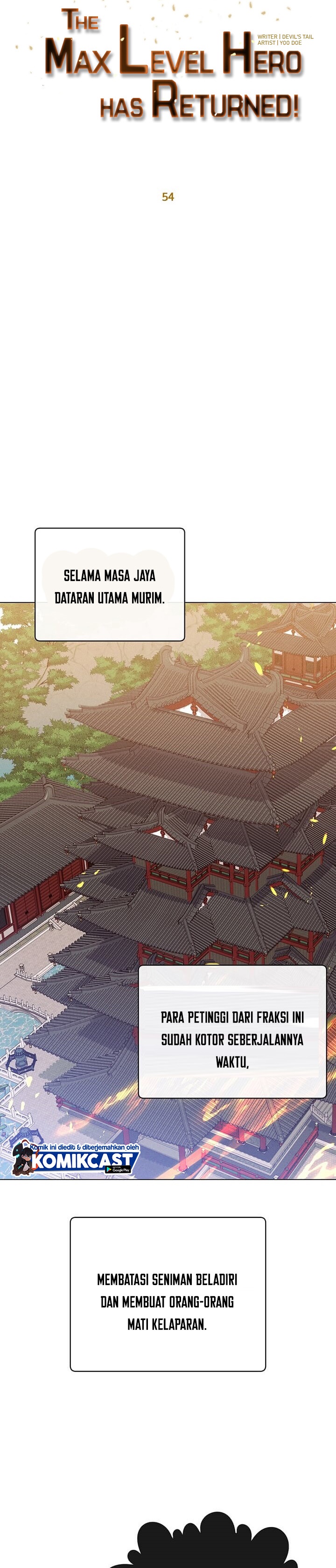 The MAX Leveled Hero Will Return! chapter 54